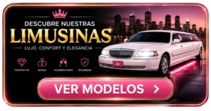 Descubre nuestras limusinas de lujo para eventos, bodas y celebraciones VIP.